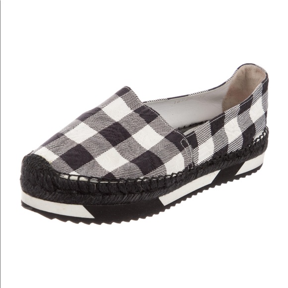 Dolce & Gabbana Plaid Print Espadrilles - Picture 6 of 12